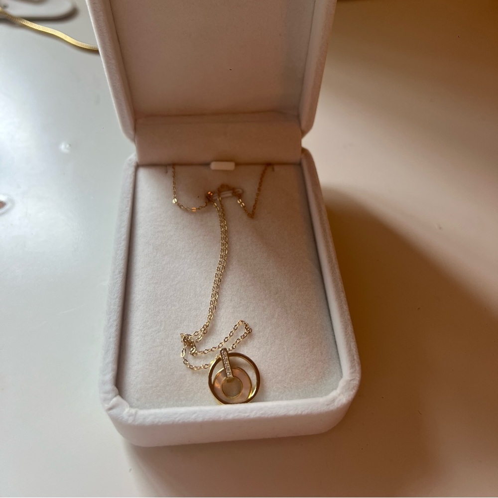 Gold necklace